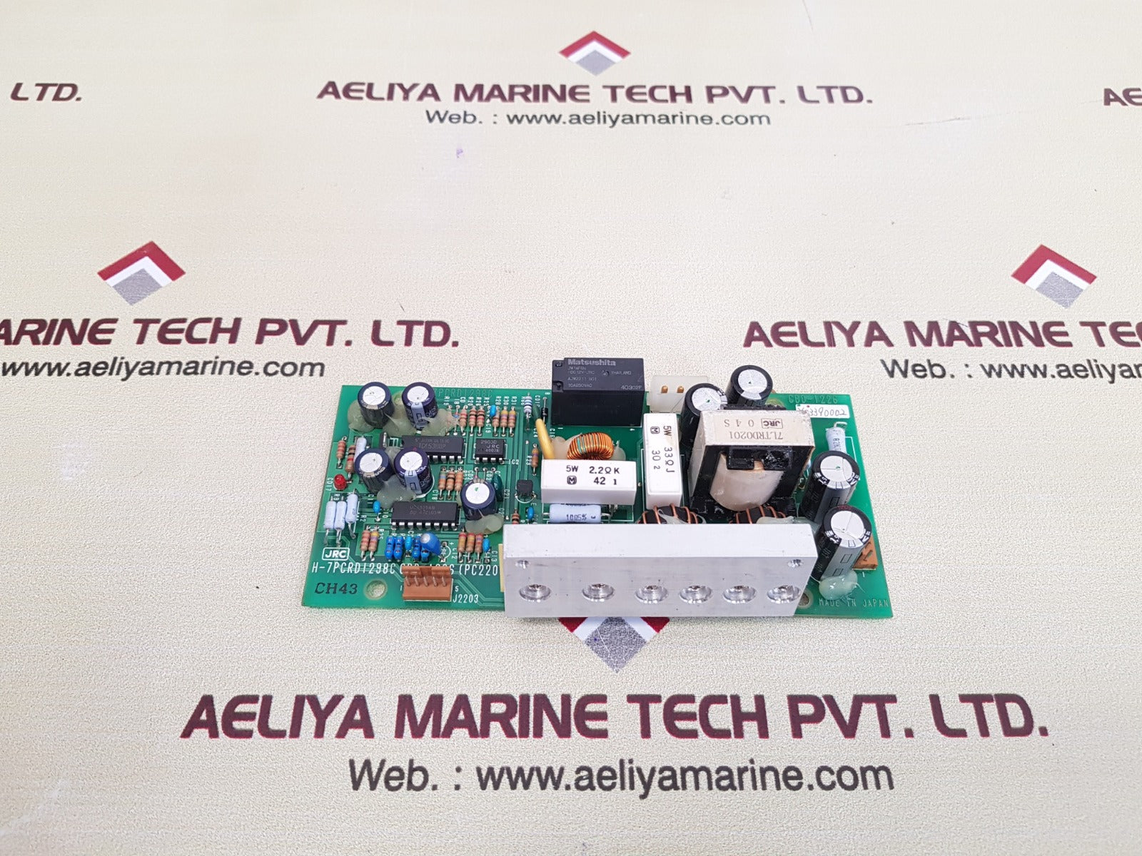 Jrc h-7rcrd1298c pcb card cbd-1226