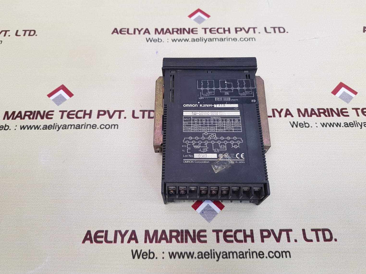 Omron k3nh-ta1a temperature meter