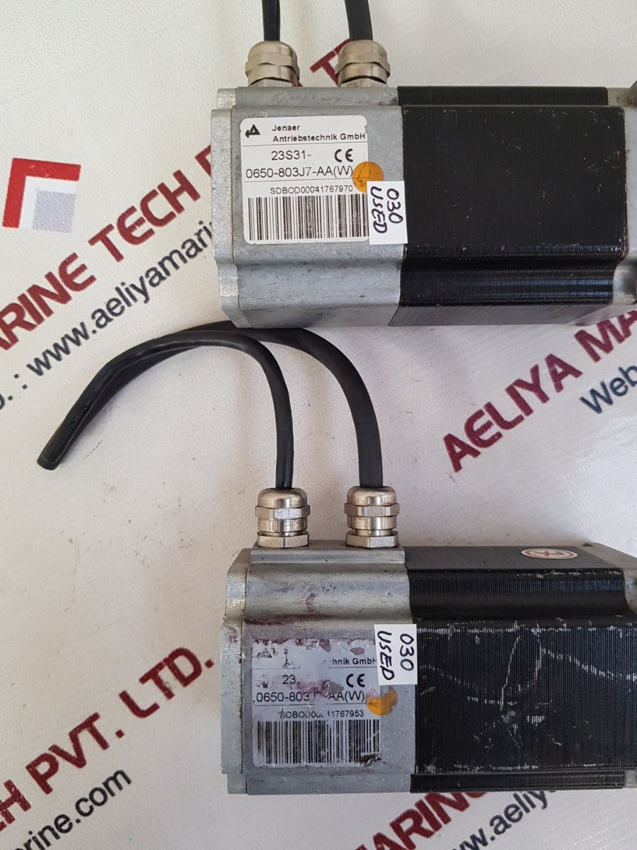 Jenaer antriebstechnik 23s31-0650-803j7-aa(w) servo motor