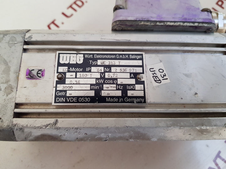 Weg ue 313 t ec-motor