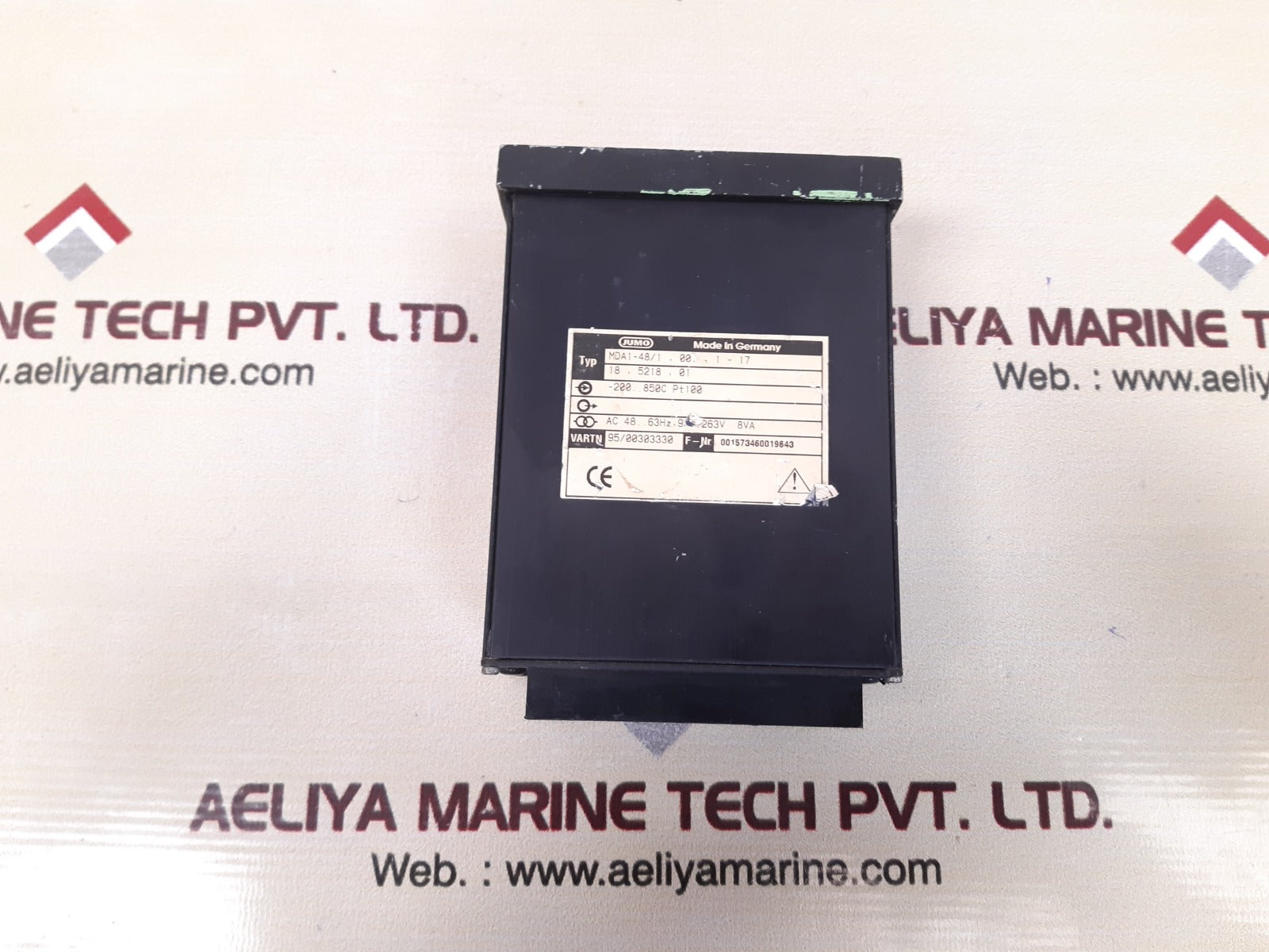 Jumo mda1-48/1,001,1-17 temperature regulator