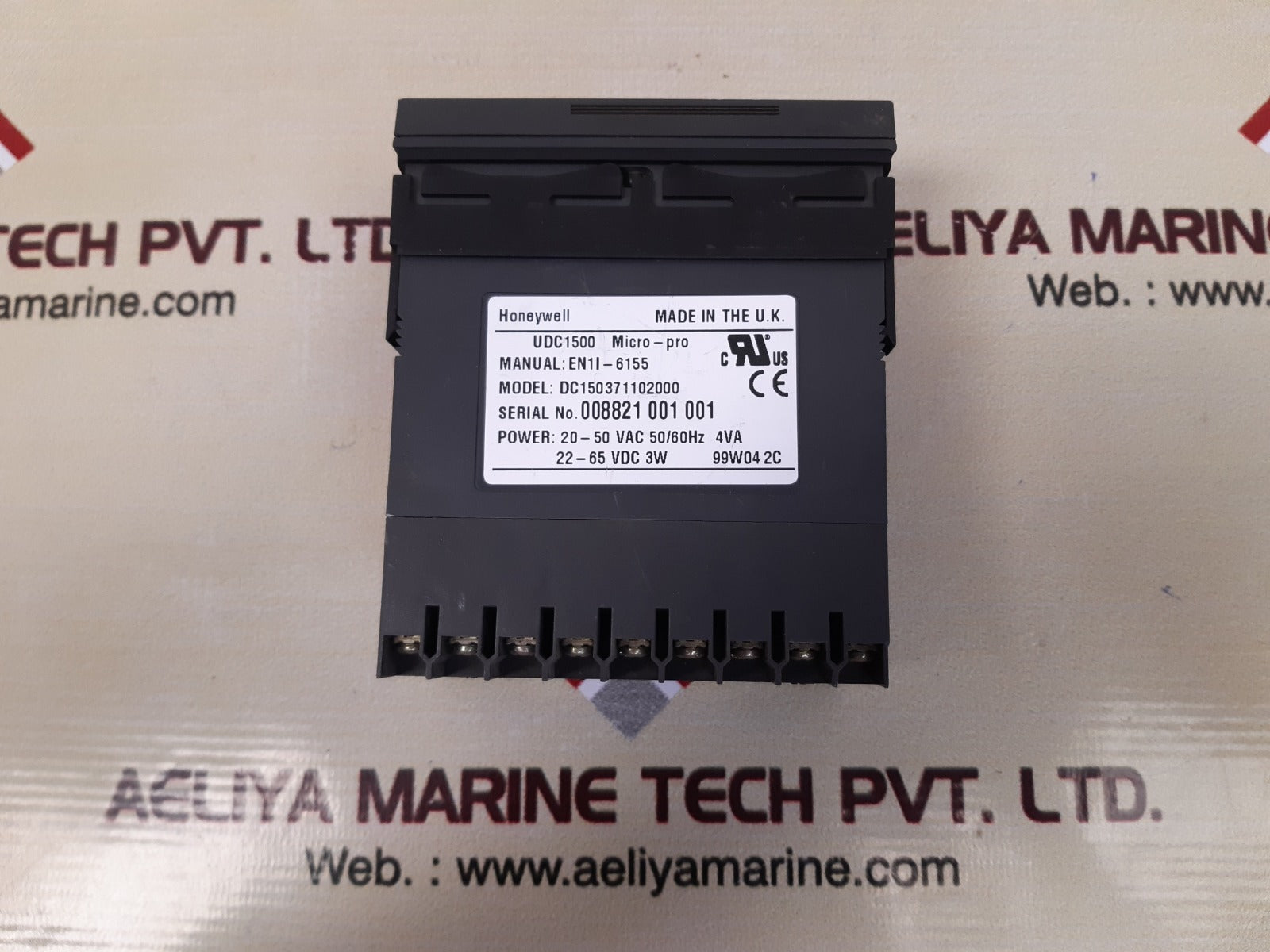 Honeywell udc1500 micro-pro temperature controller dc150371102000