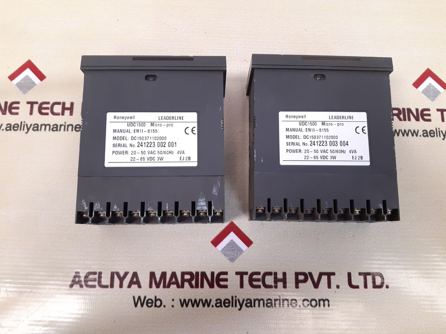 Honeywell udc1500 micro - pro temperature controller dc150371102000