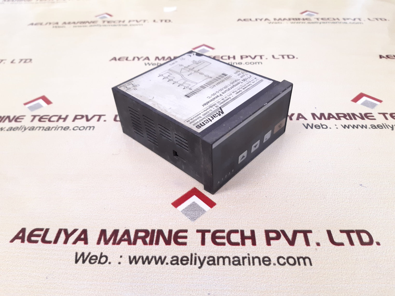 Martens pt100 temperature panel meter t9648-1-2r-00-0-00-°c 55°c