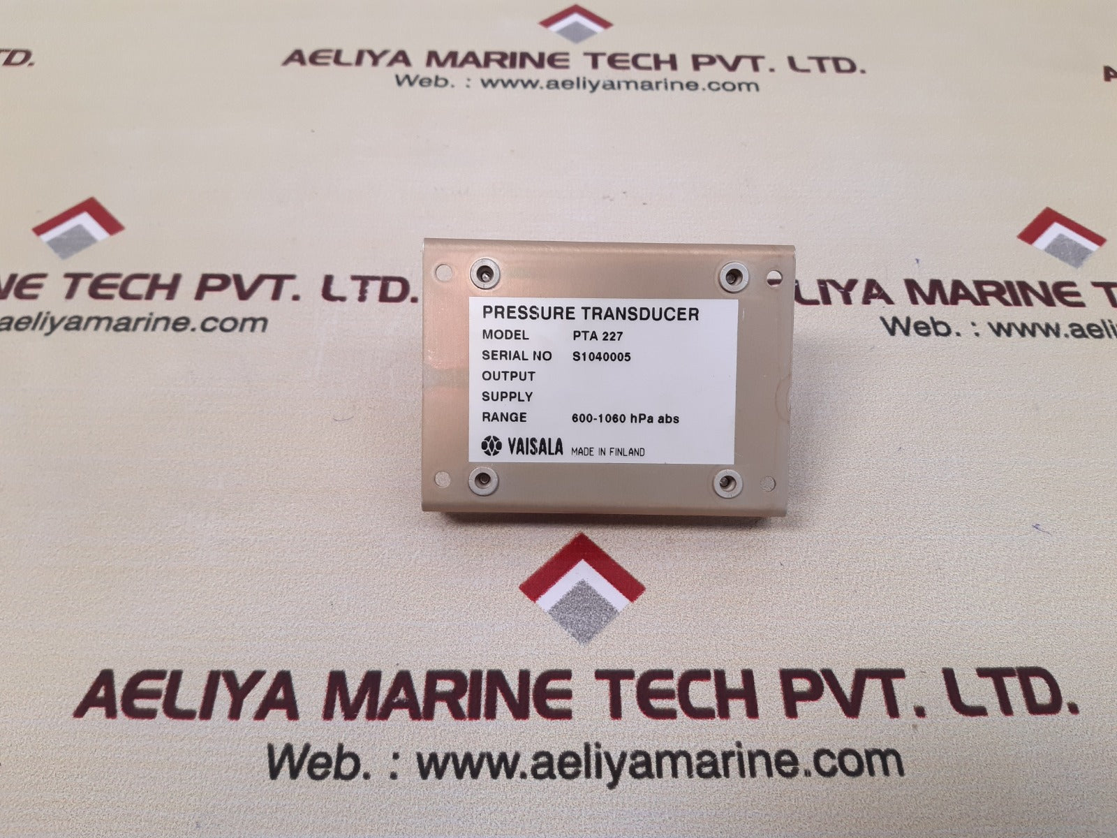 Vaisala pta227 pressure transducer s1040005