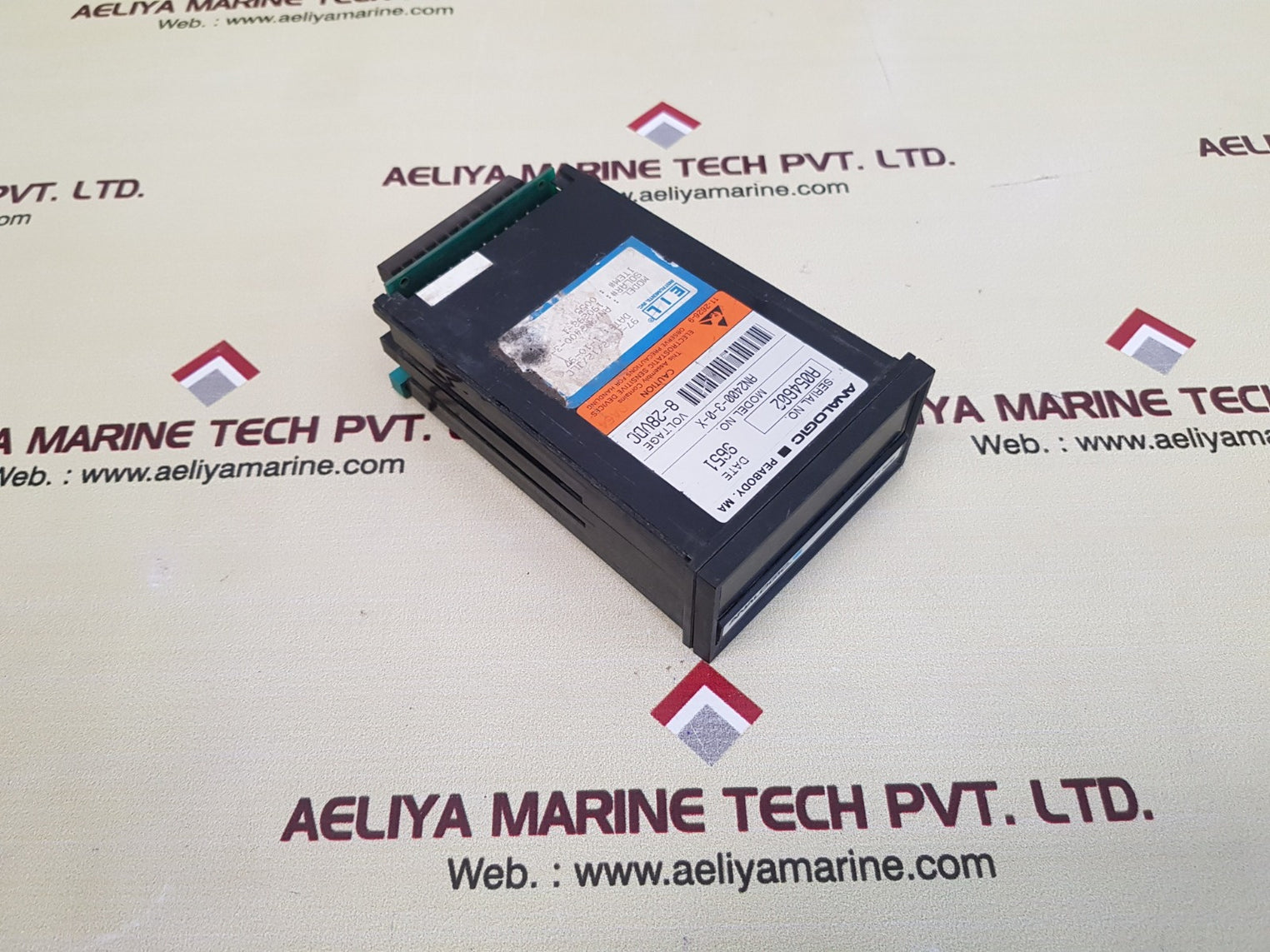 Analogic an2400-3-0-x voltage/current controller panel meter