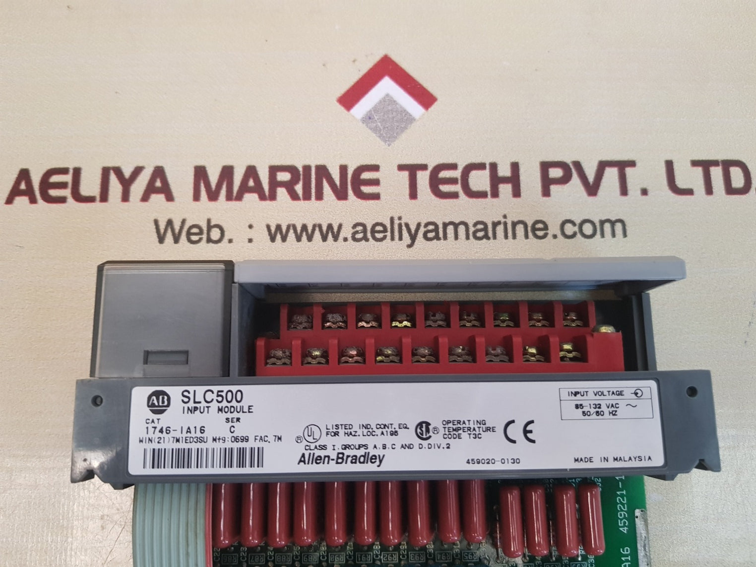 Allen-bradley 1746-ia16 ser c slc500 input module