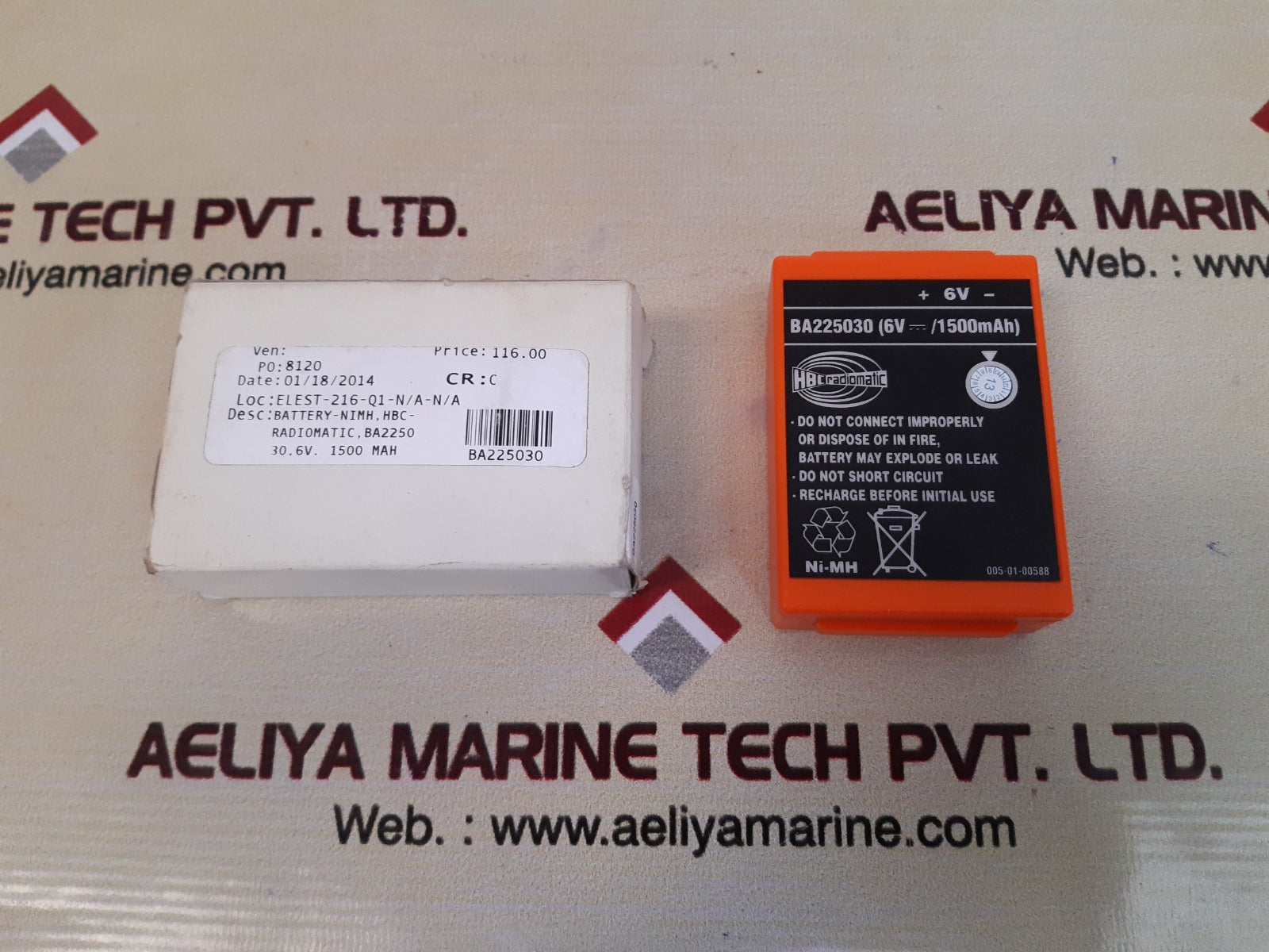 Ni-mh ba225030 control battery 