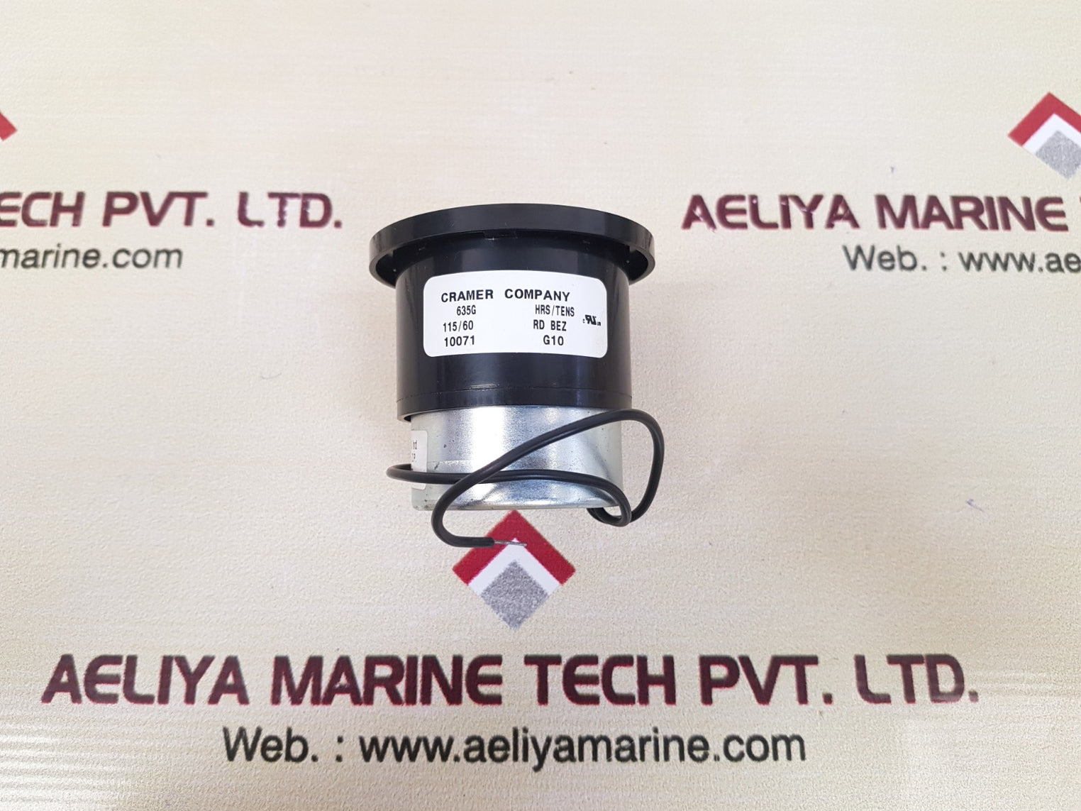 Cramer 635g hour time meter 