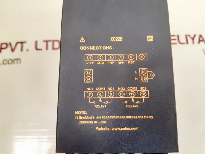 Selec xc22b-4 digit preset counter