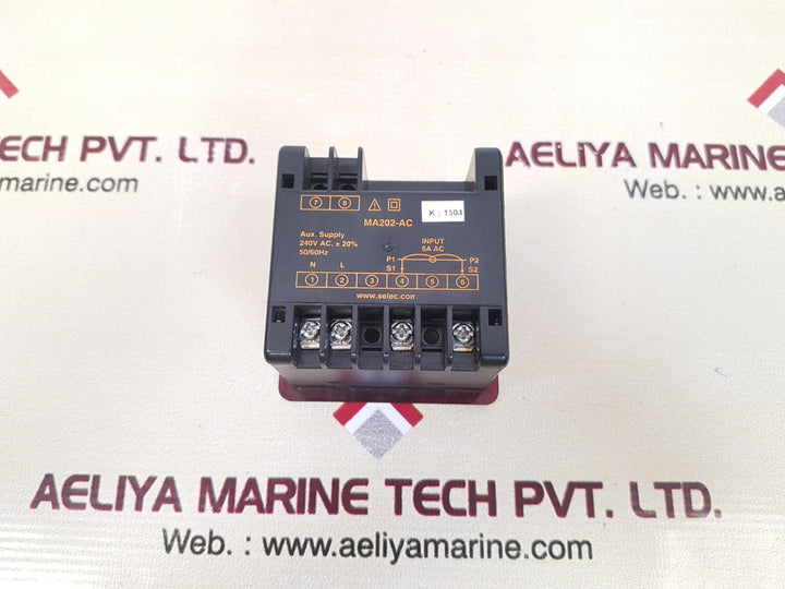 Selec ma202 digital panel ammeter