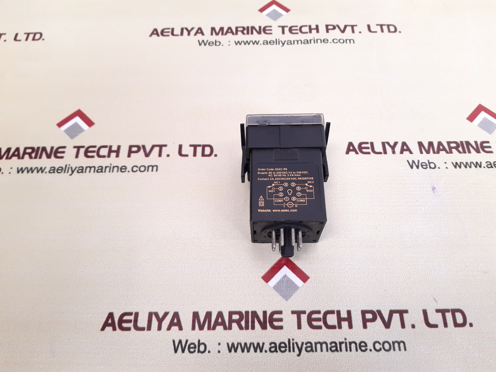 Selec 55xc-p8 panel mounted timer