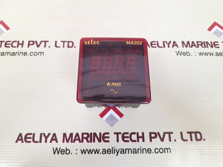 Selec ma202 digital panel ammeter