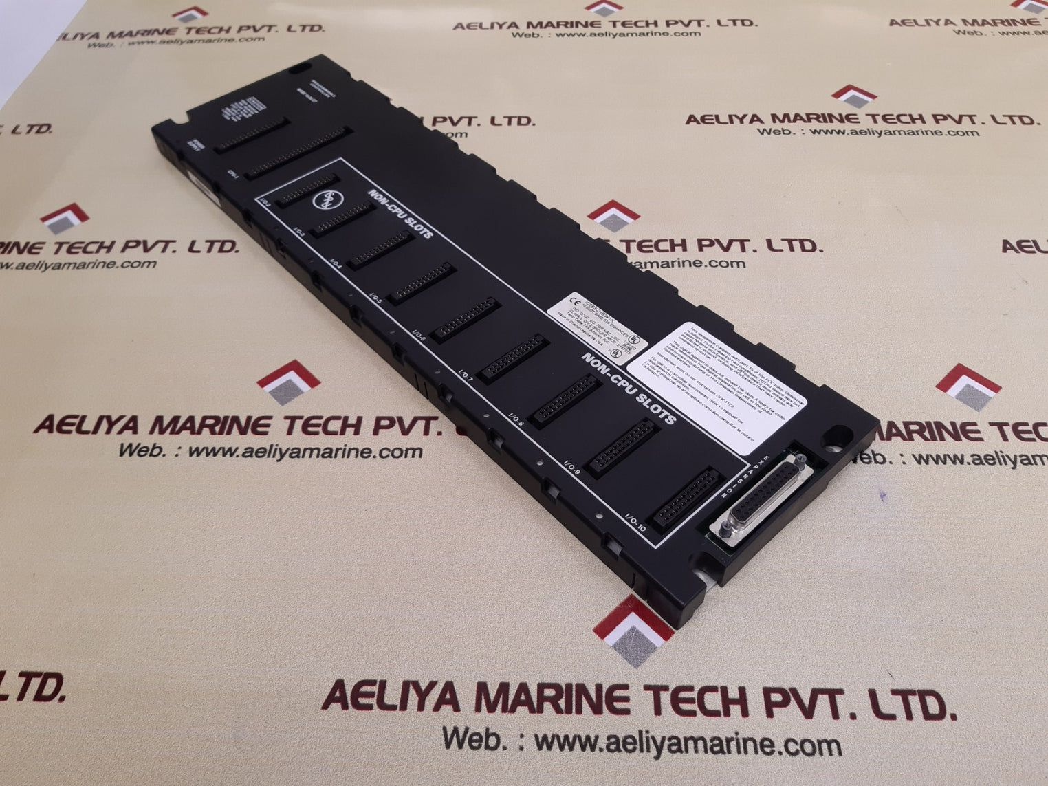Ge fanuc ic693chs391k programmable controller 10 slot base