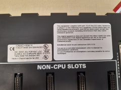 Ge fanuc ic693chs391k programmable controller 10 slot base