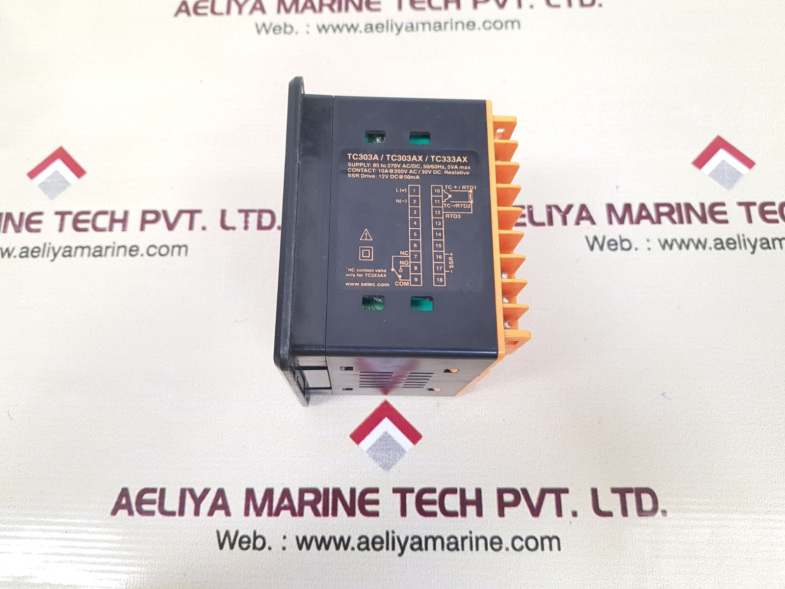 Selec tc333ax temperature controller