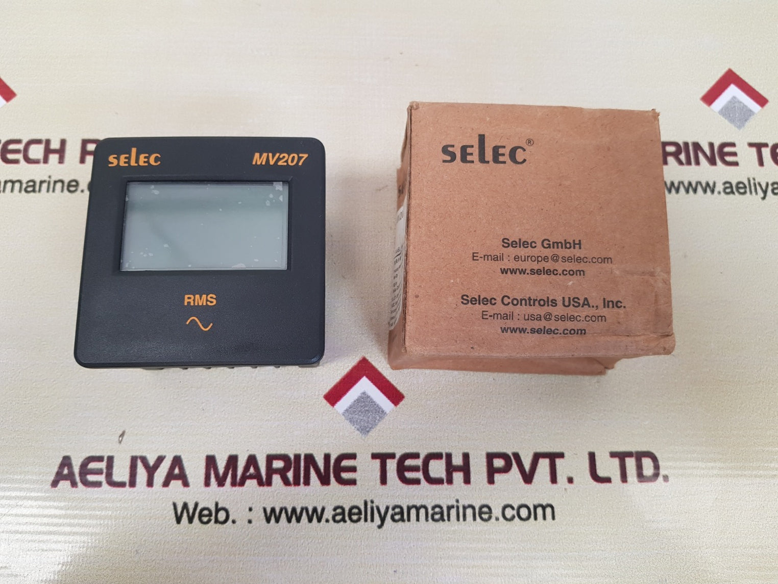 Selec mv207 analog dc voltmeter