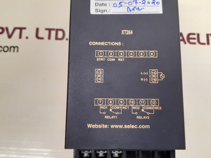 Selec xt 264-3  timer module 90 to 270v ac/ dc