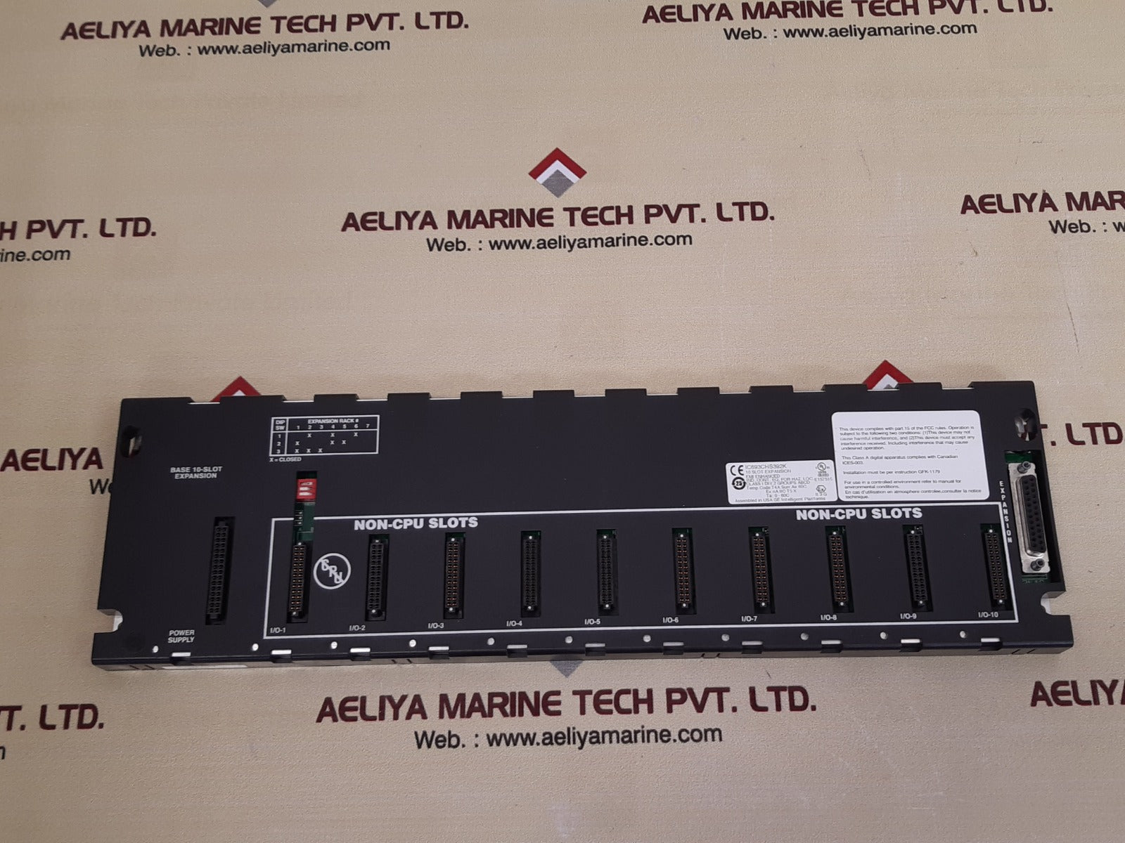 Ge fanuc ic693chs392k base 10 slot expansion module 