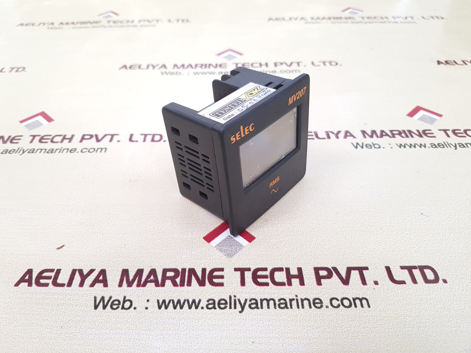 Selec mv207 analog dc voltmeter