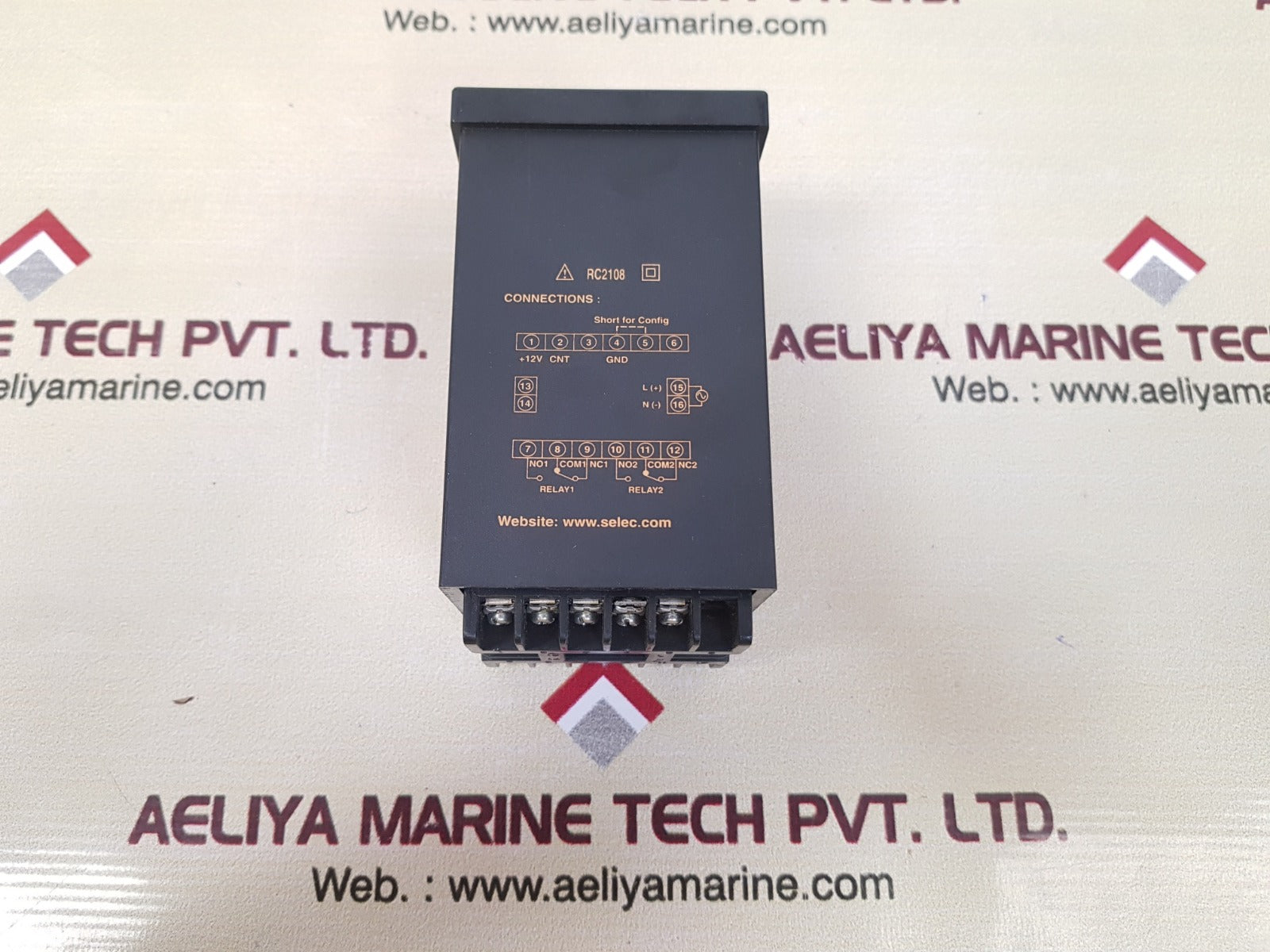 Selec rc2108 digital rpm meter 90 to 270v ac/dc
