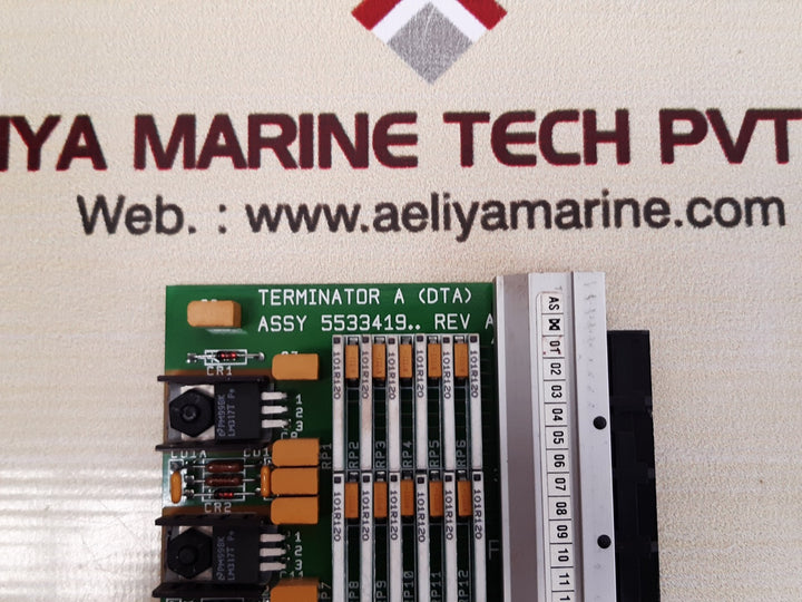 Terminator 5533419 rev a pcb board