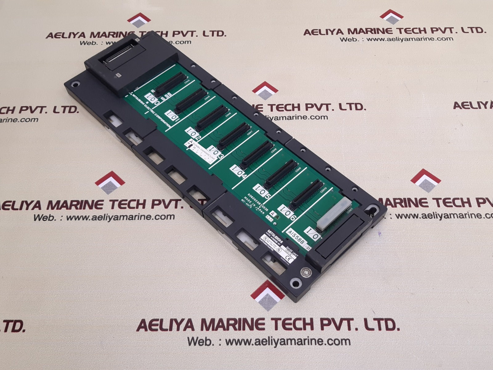Mitsubishi a1s58b-s1 plc module base unit bd626e683g53b  a a