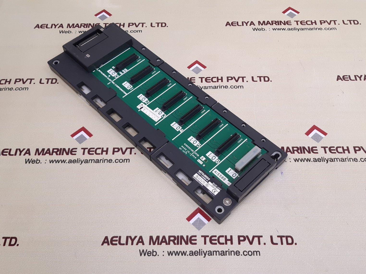Mitsubishi a1s58b-s1 plc module base unit bd626e683g53b  a a