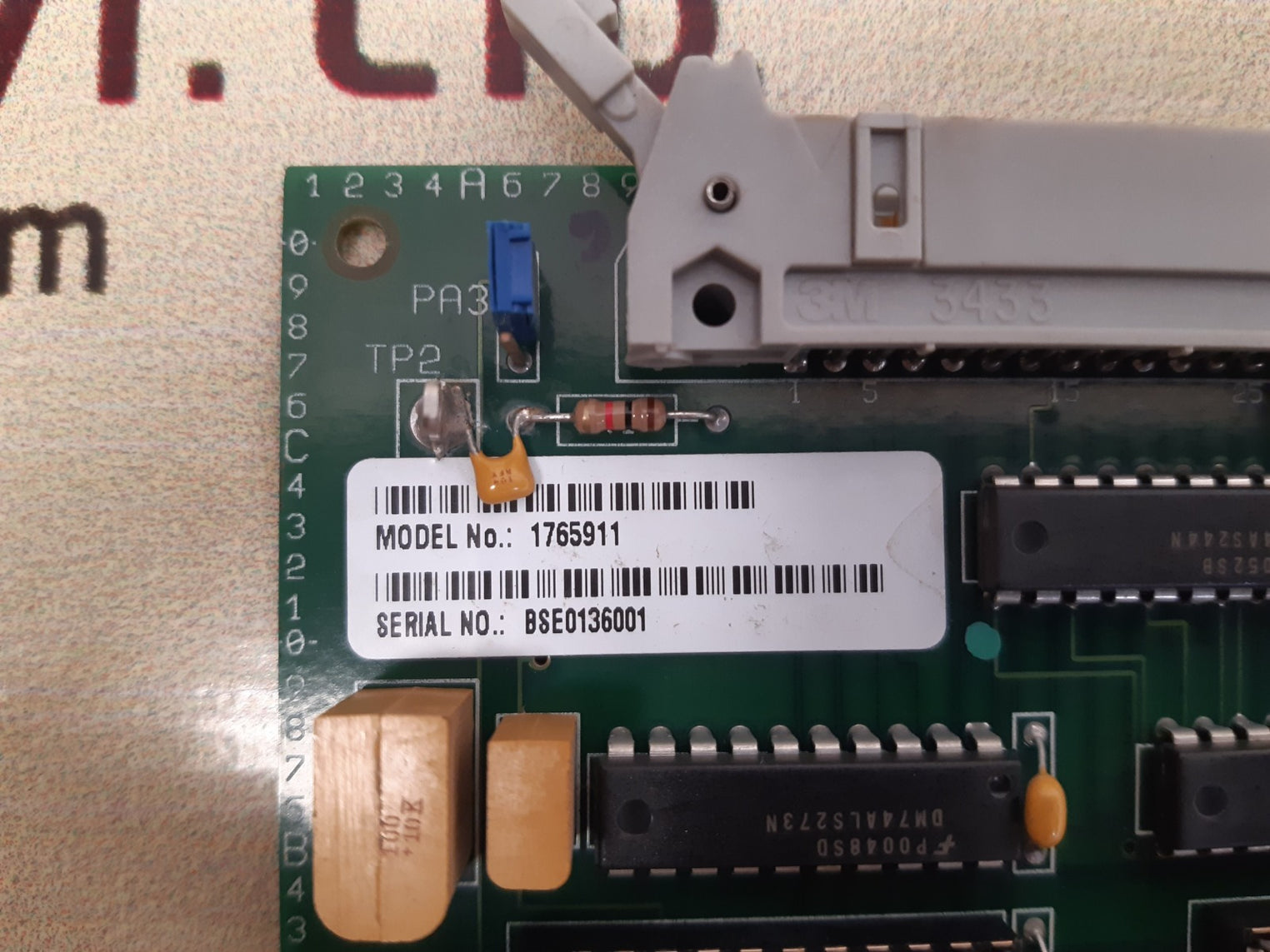 Siemens 1765911 bus extender board