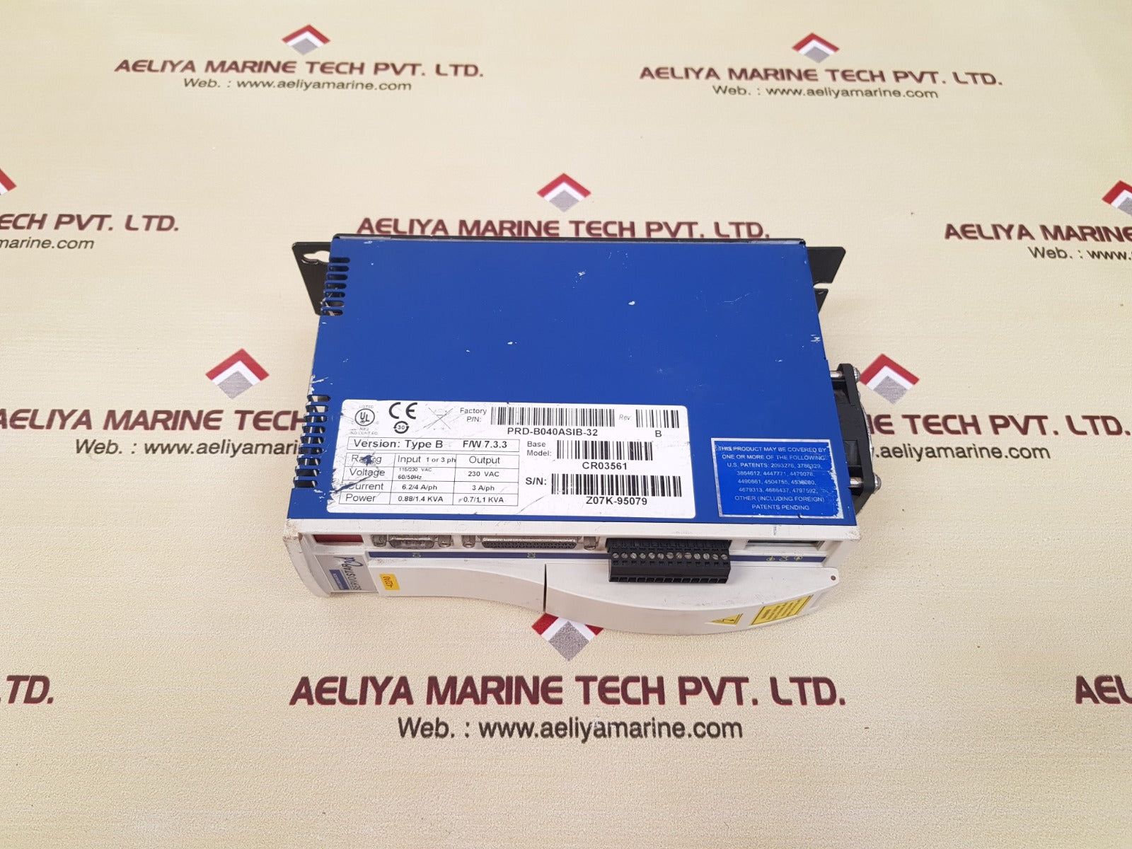 Kollmorgen cr03561 servo motor prd-b040asib-32