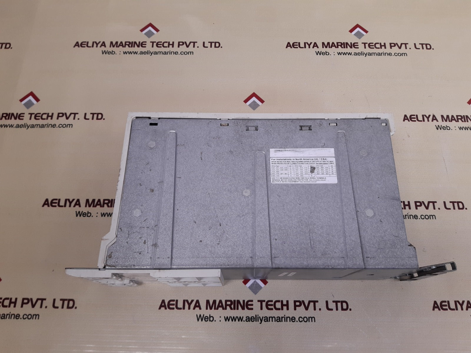 Max 100ka symrms capable circuits at 500v ac max drive