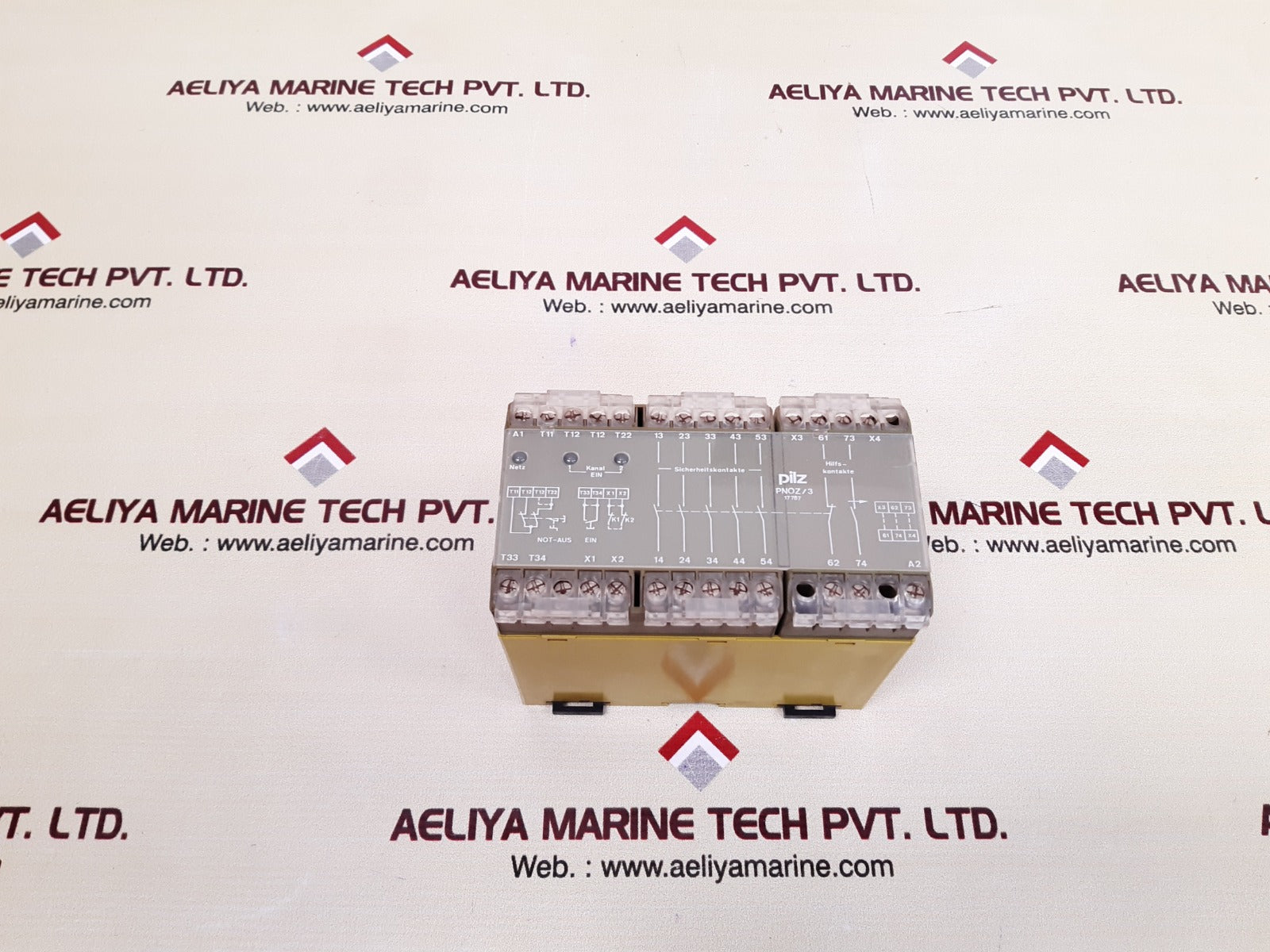 Pilz pnoz/3 17787 safety relay