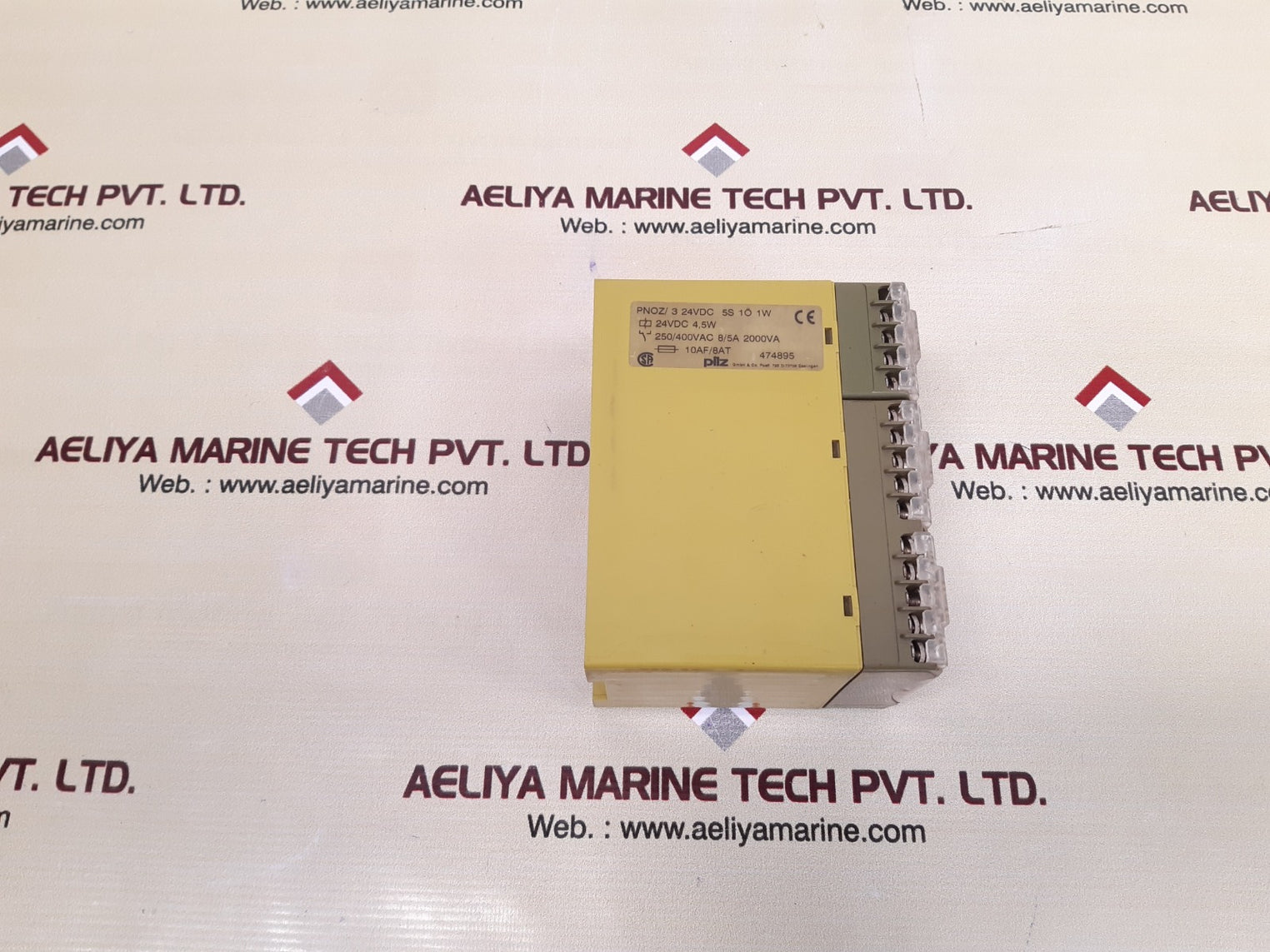 Pilz pnoz/3 17787 safety relay