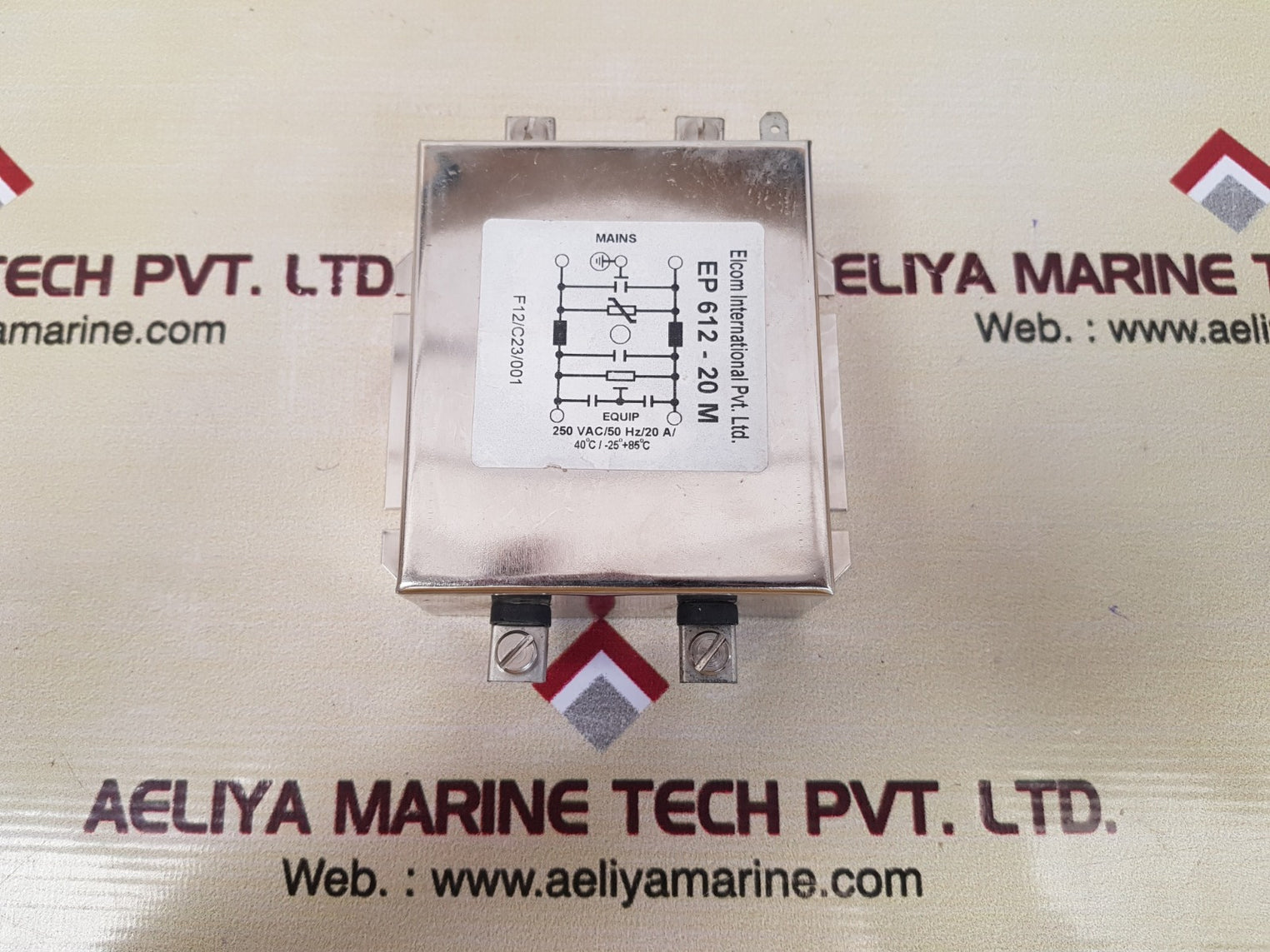 Elcom ep-612-20 m filter