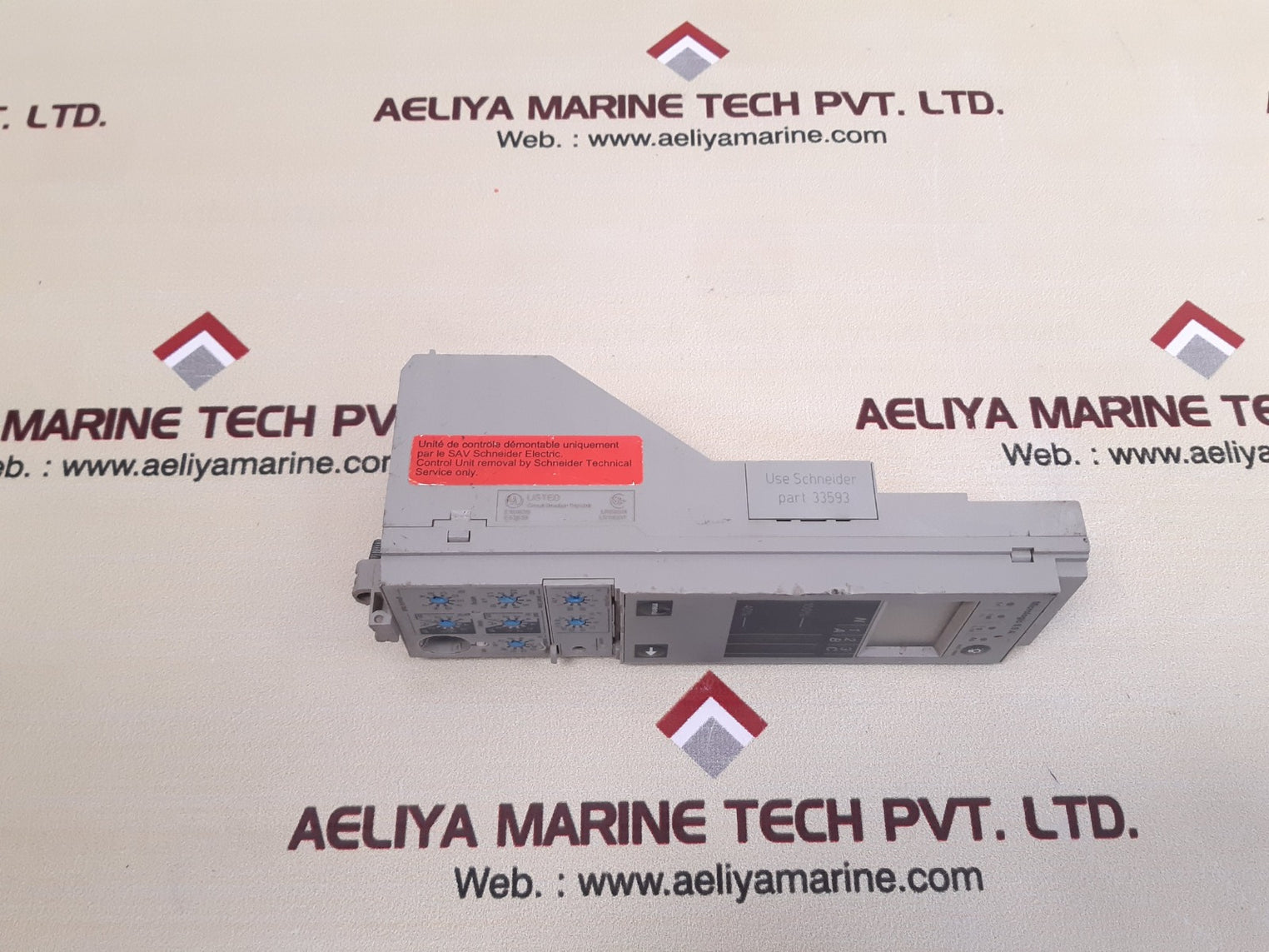 Schneider micrologic 6.0a control unit