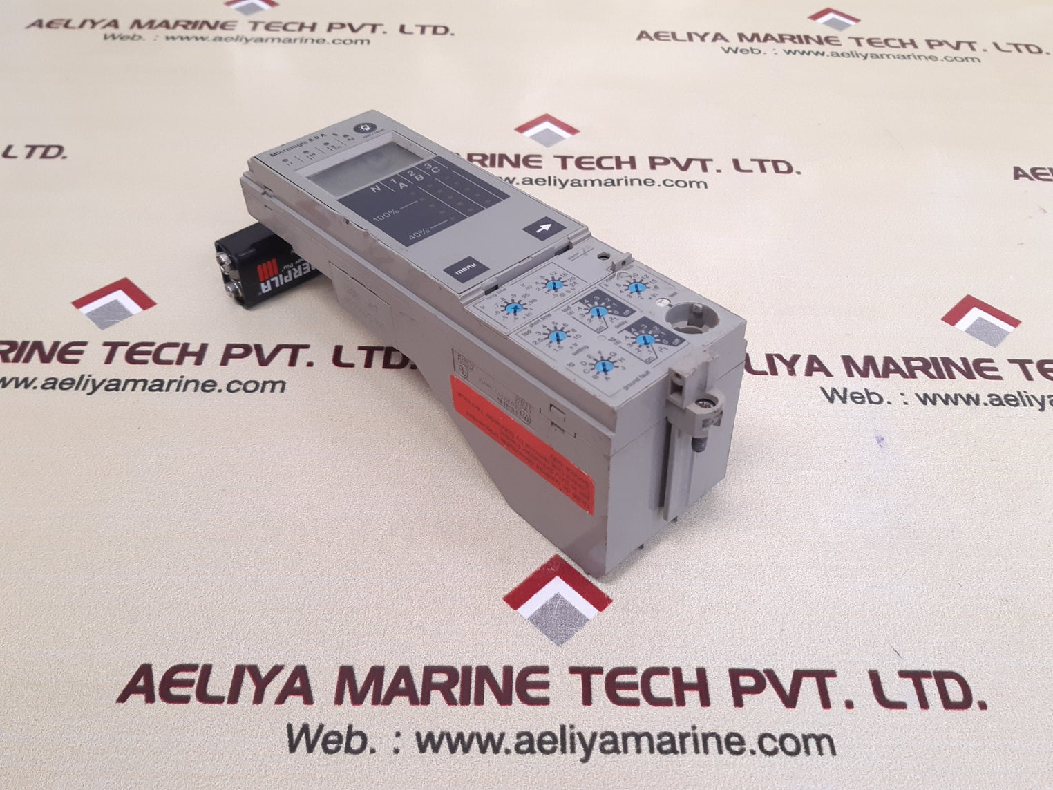 Schneider micrologic 6.0a control unit