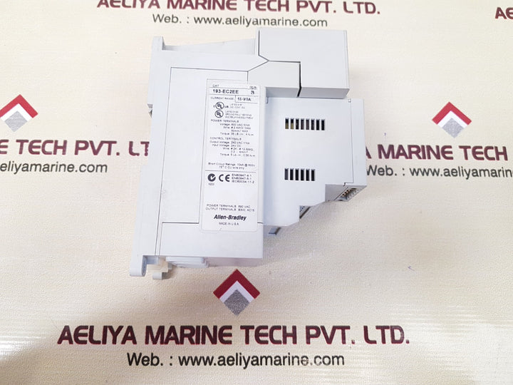 Allen-bradley 193-ec2ee e3 plus overload relay 