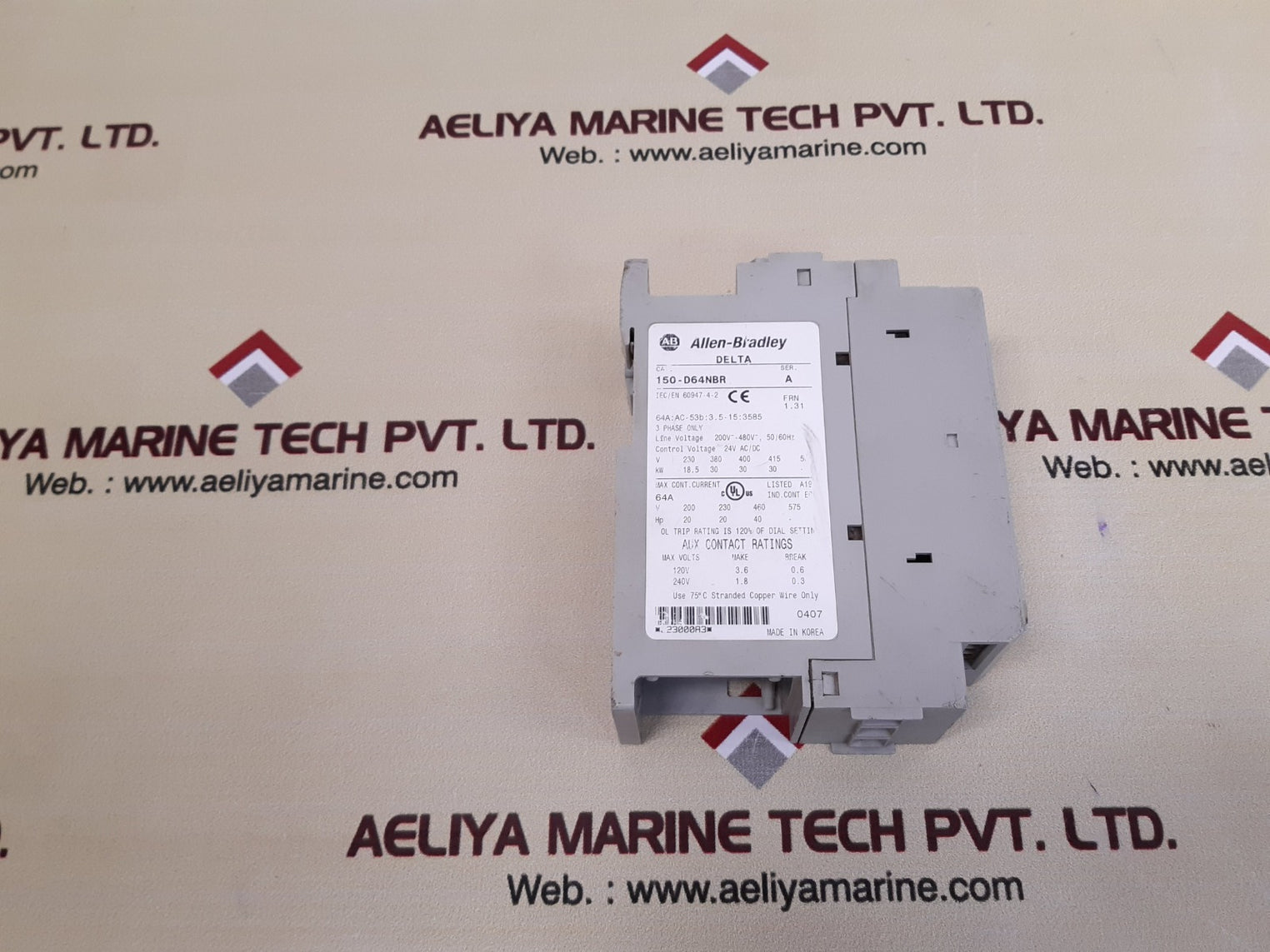 Allen-bradley 150-d64nbr ser a smc-delta controller