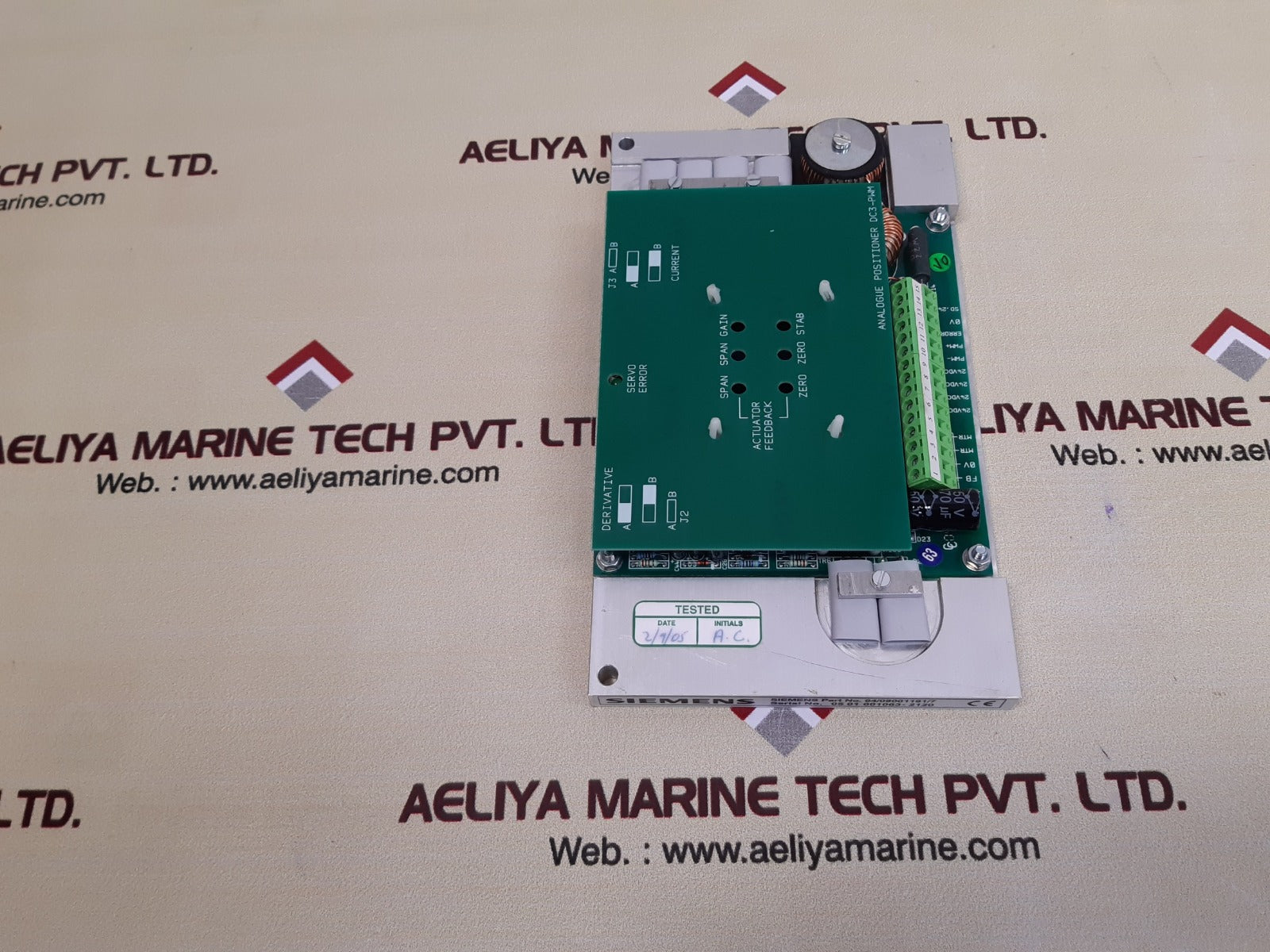 Siemens 64/09001191/7 plc module 
