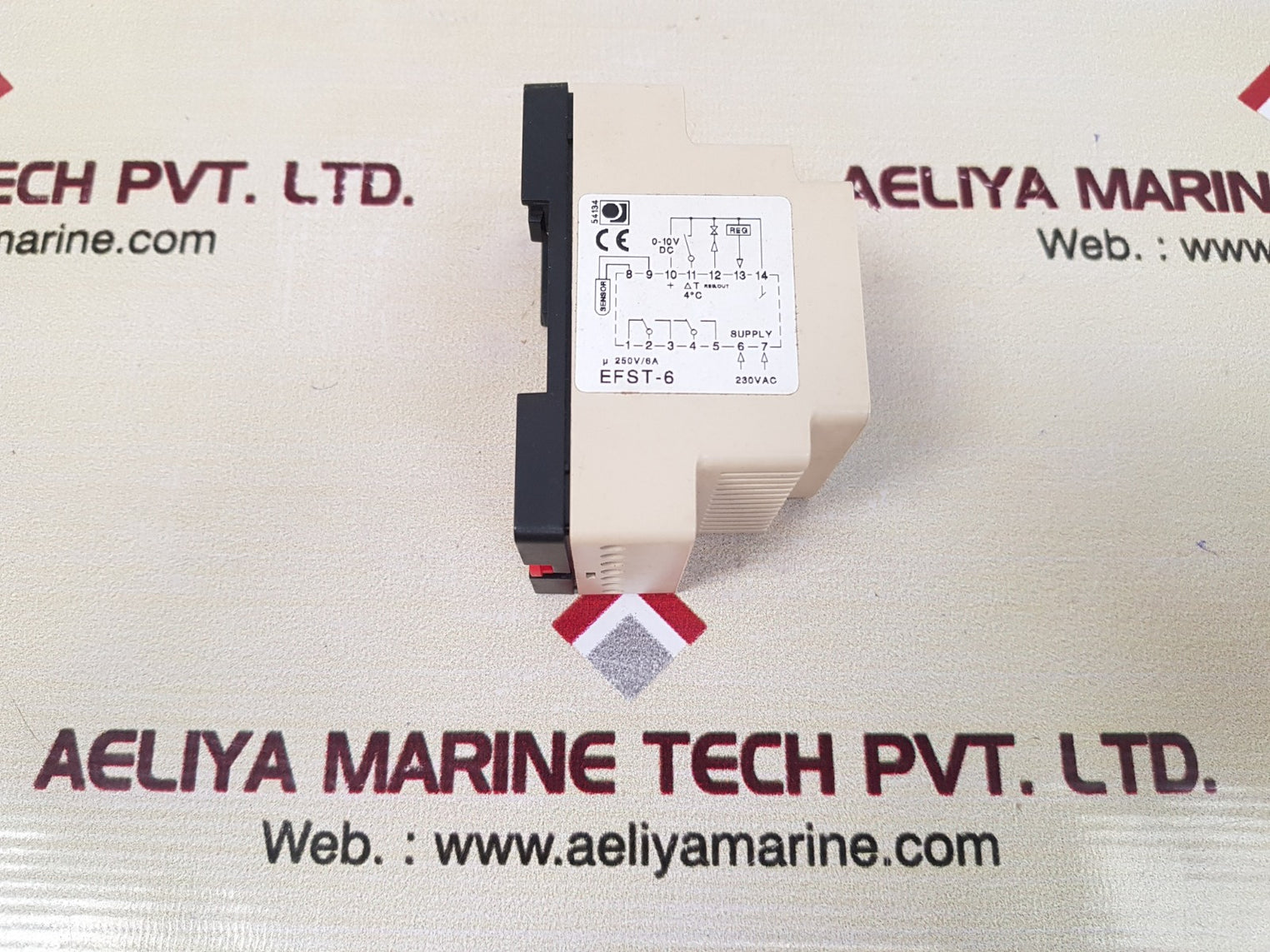 Oj electronic efst-6-1221 alarm thermostat