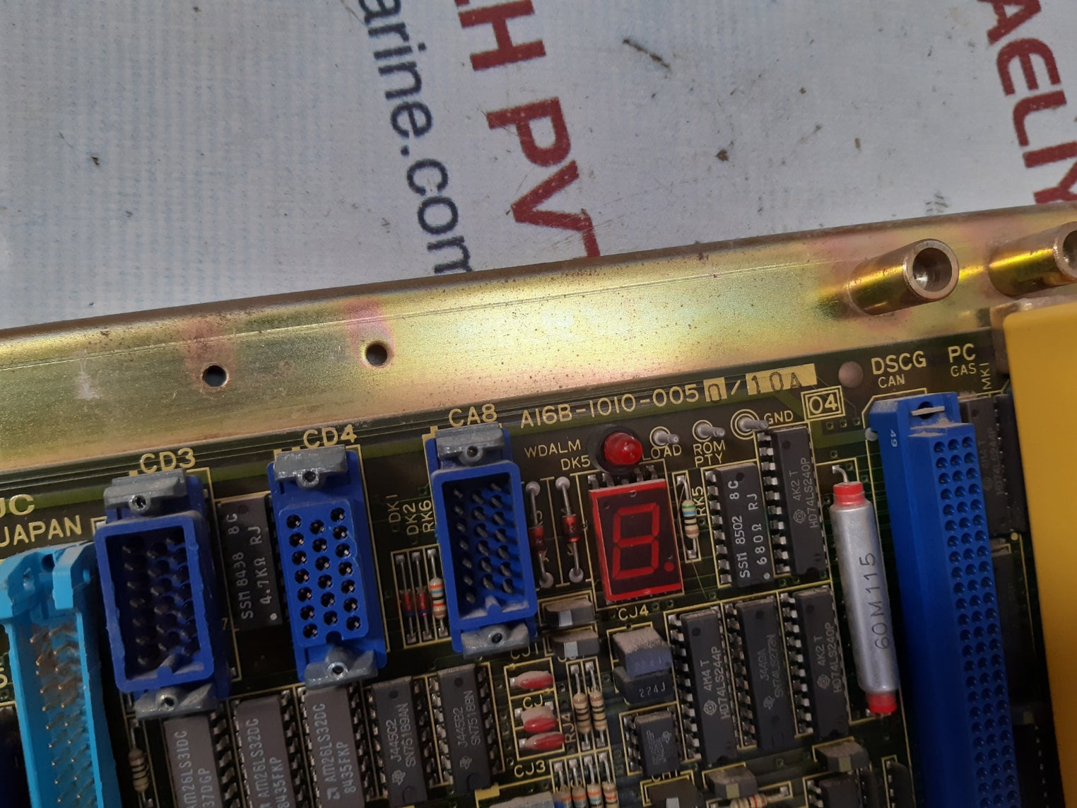 Fanuc a16b-1010-0050/10a mother board