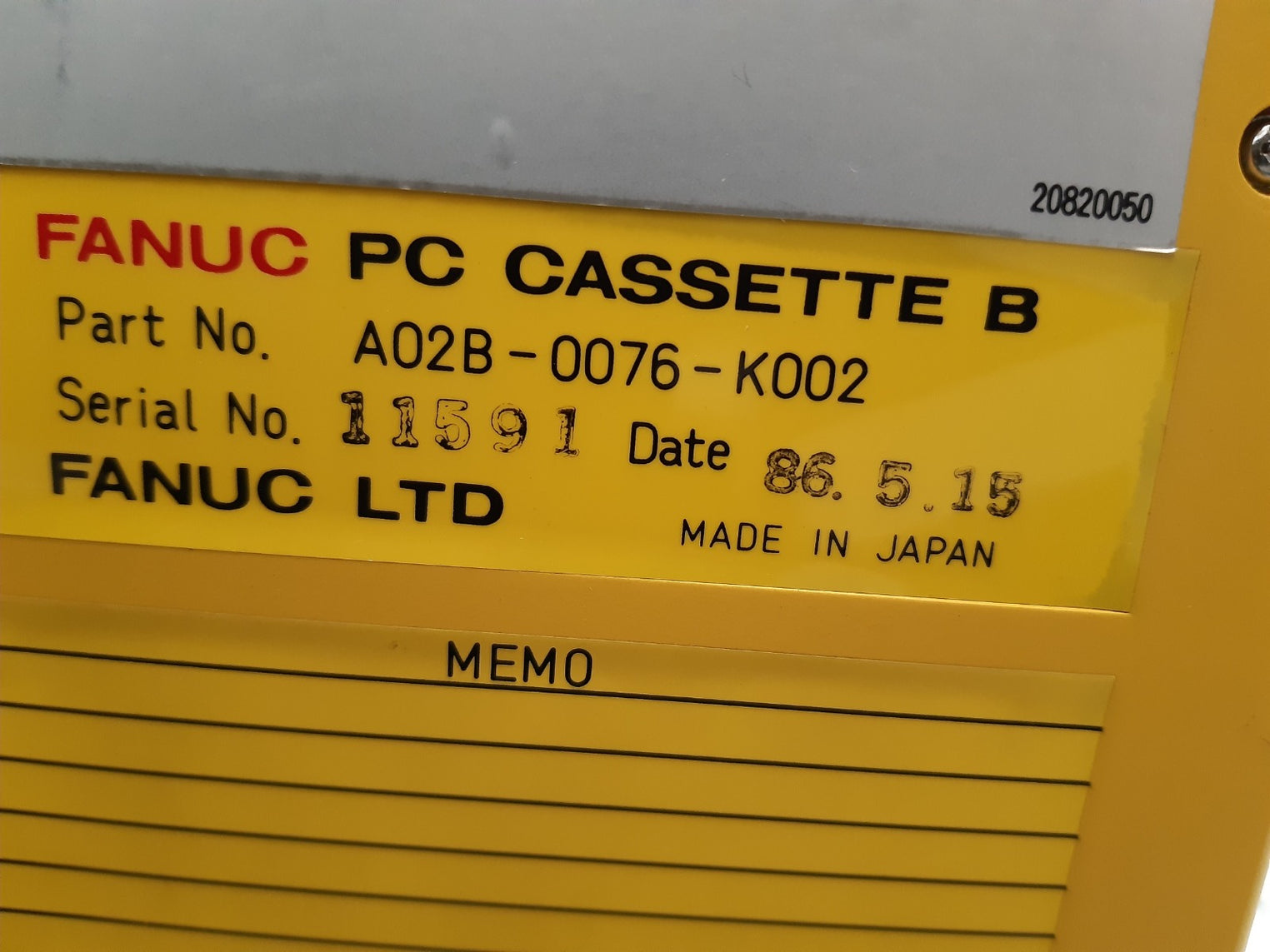 Fanuc a16b-1010-0050/10a mother board