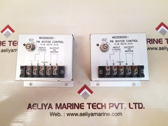 Woodward 8272-516 pm motor control 110vac