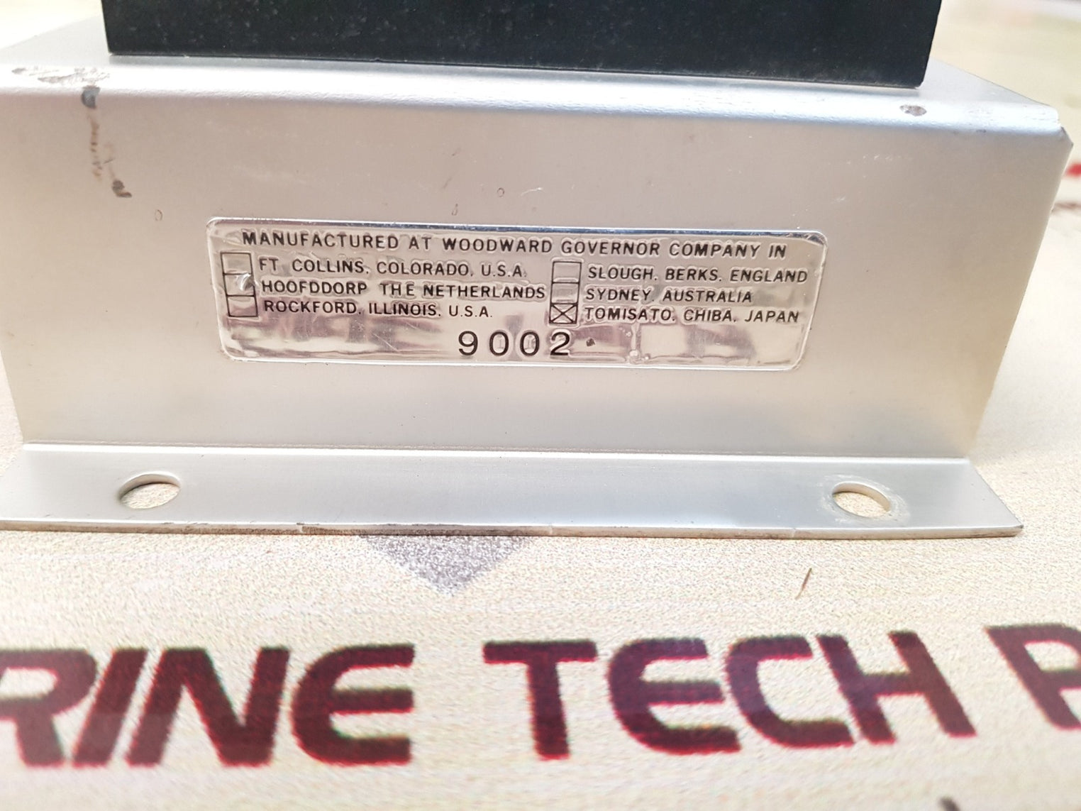 Woodward 8272-516 pm motor control 110vac