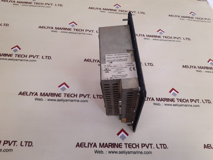 Beijer electronics e300 operator interface panel 02750d