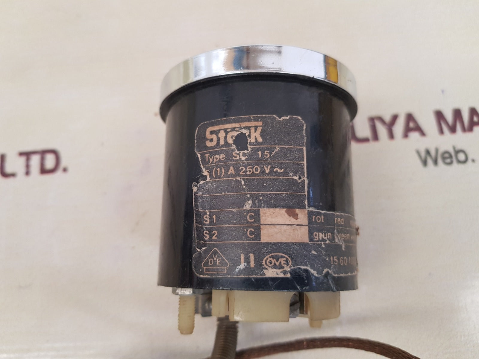 Stork sc 15 tmeperature indicator