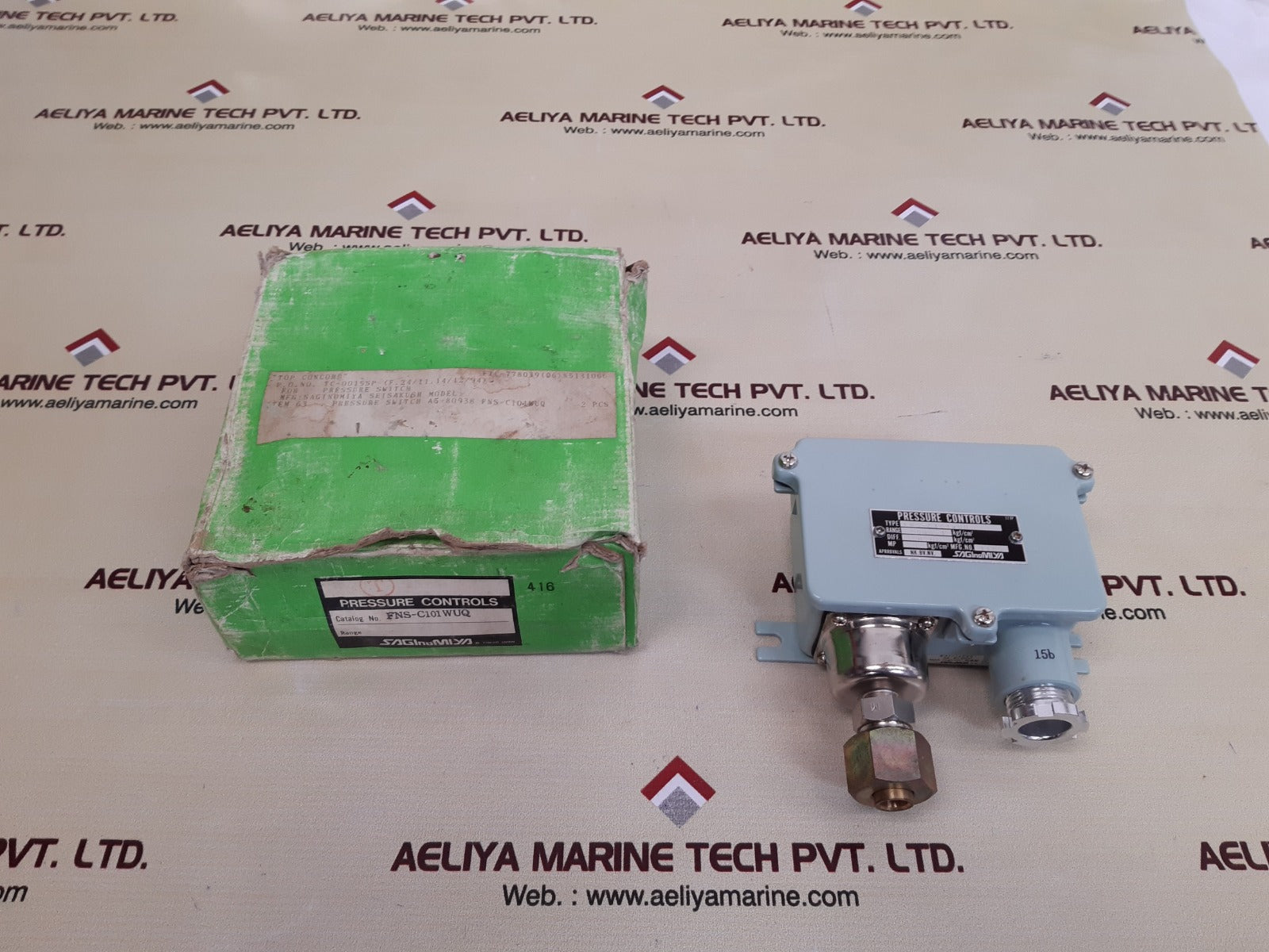 Saginomiya fns-c101wuq pressure switch 