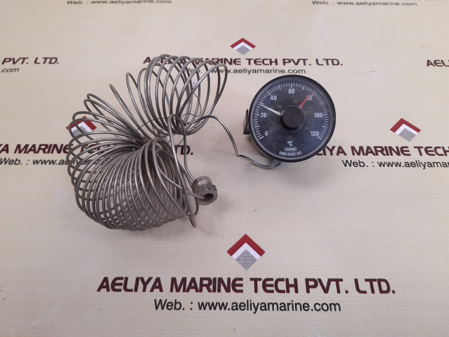 Jumo 8501-21-60 temperature switch 0-120°c