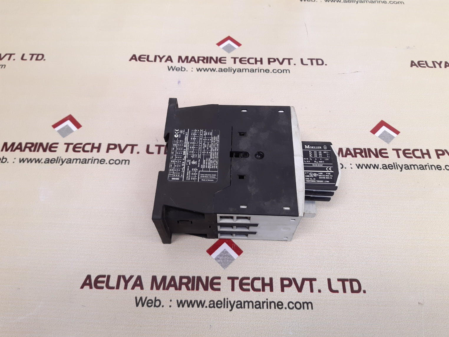 Eaton dil m40 contactor with m150-xhi11 contact block