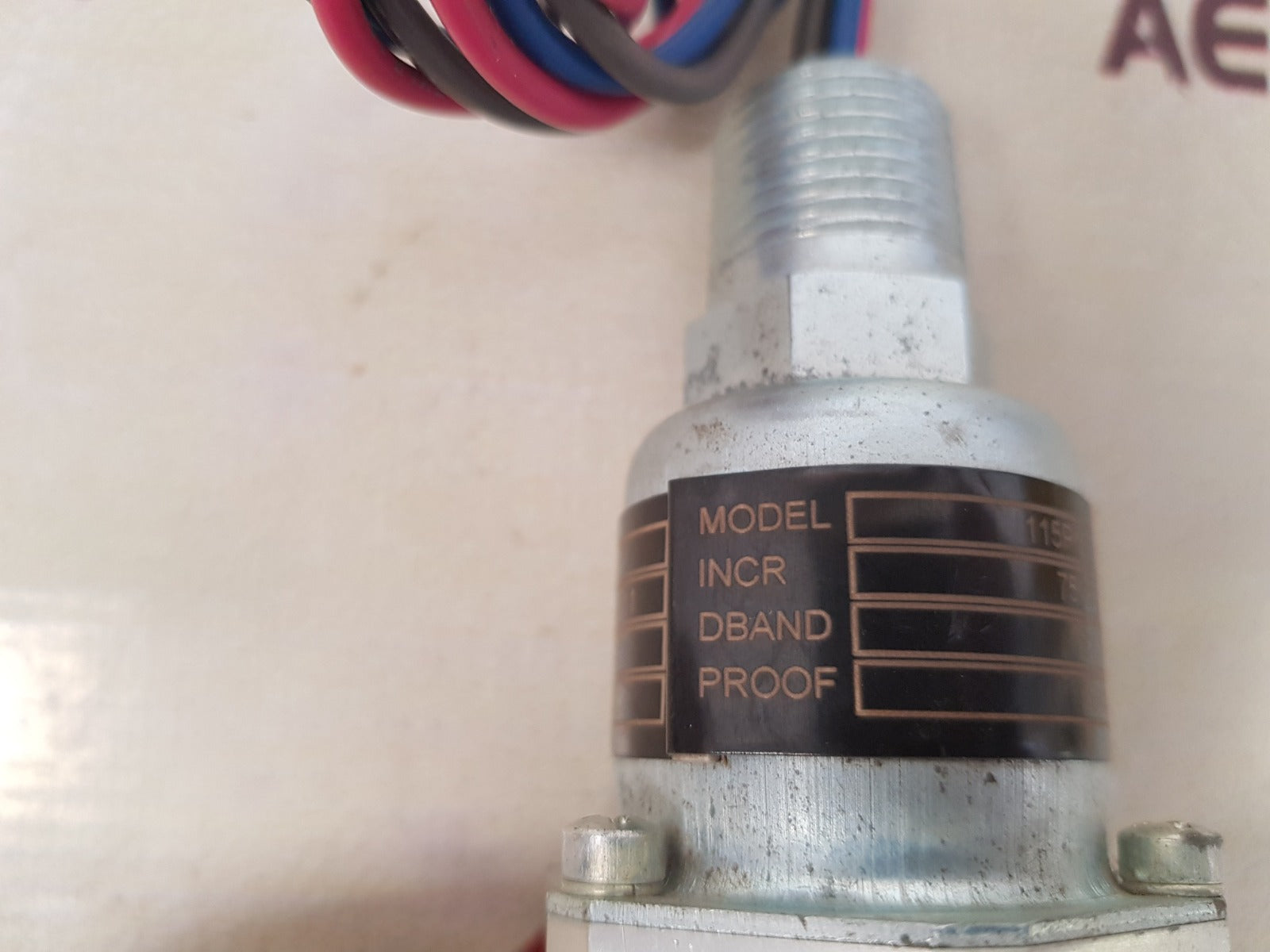 Elec 115p1c3-1705 pressure switch